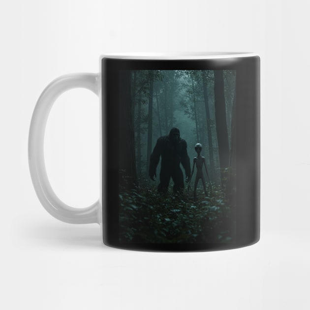 Alien and Bigfoot-Believe-7 by Megadorim